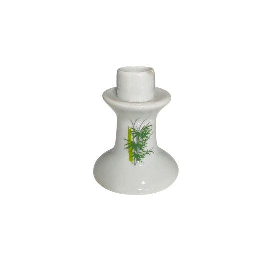 Castiçal de Porcelana - Bamboo